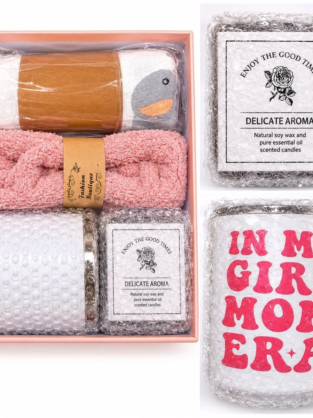 New Girl Mom Gift Box Set | Mug, Candle, Fuzzy Socks & More
